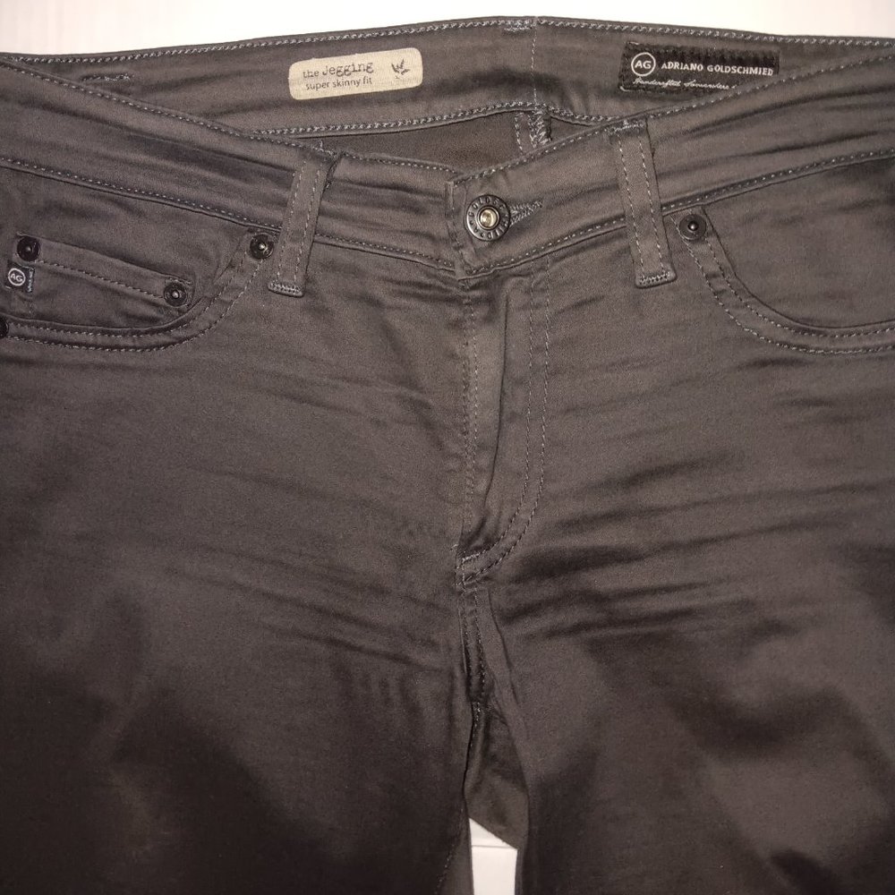 AG ADRIANO GOLDSCHMIED SUPER SKINNY FIT LEGGINGS - Picture 1 of 16